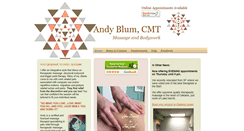 Desktop Screenshot of andyblummassage.com